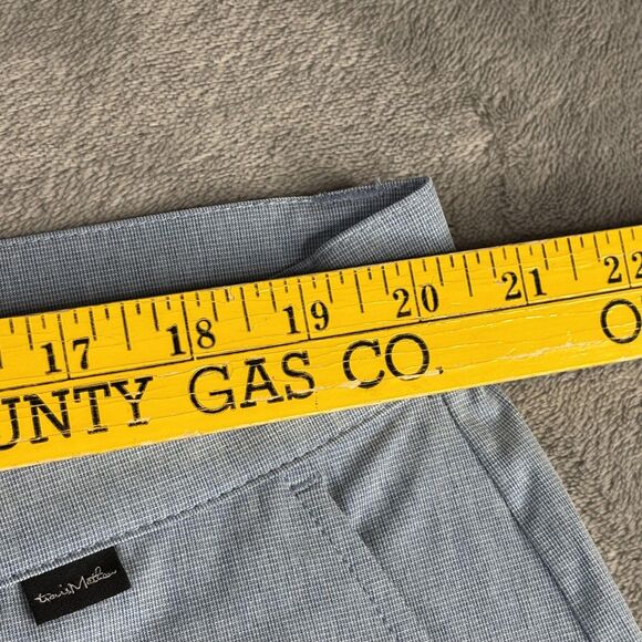 Travis Mathew Shorts Mens 40 Blue Beck Golf Performance Stretch Waistband - Picture 7 of 13